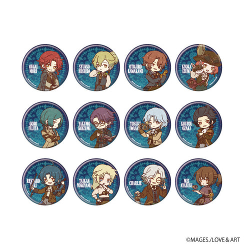 『明治東亰恋伽』缶バッジ13/ブラインド(全12種)(レトロアートイラスト)【BOX】【202607再販】