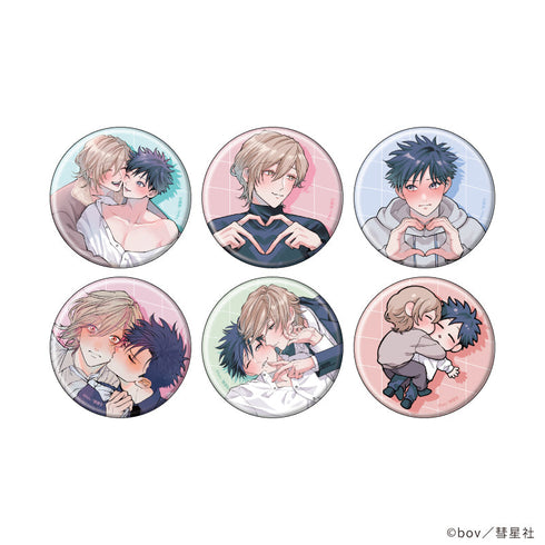 『性癖ヤバめなオトコに狙われました。』缶バッジ01/BOX(全6種)(公式&描き下ろしイラスト)