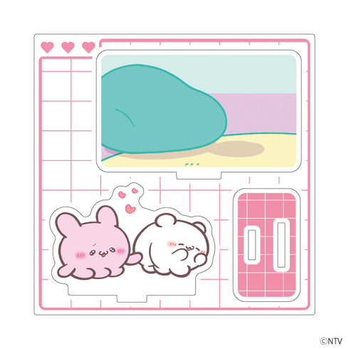 『らぶいーず』アクリルスタンドプレート04/すもっぴ&ぴょんちーB(公式イラスト)
