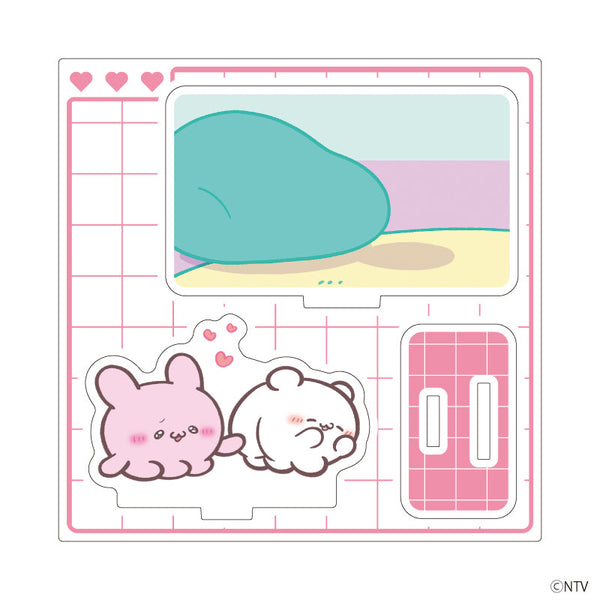 『らぶいーず』アクリルスタンドプレート04/すもっぴ&ぴょんちーB(公式イラスト)