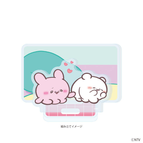 『らぶいーず』アクリルスタンドプレート04/すもっぴ&ぴょんちーB(公式イラスト)