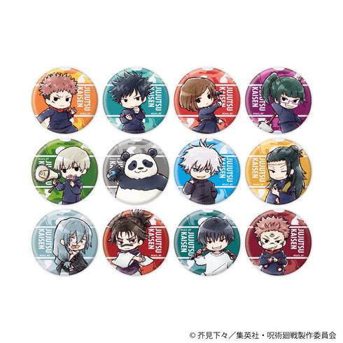 『呪術廻戦』トレーディング缶バッジ(レア入り)01/BOX(全13種)(ノーマル12種/レア1種)(グラフアートイラスト)