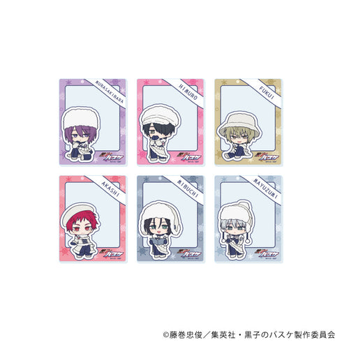 『黒子のバスケ』アクリルシート04/ホワイトウィンターver. BOX(全6種)(ミニキャライラスト)