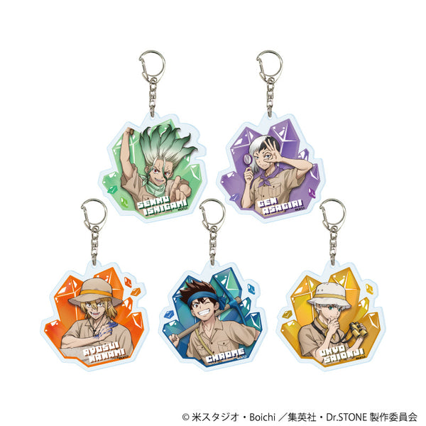 『Dr.STONE』アクリルキーホルダー09/探検家ver. BOX(全5種)(描き下ろしイラスト)