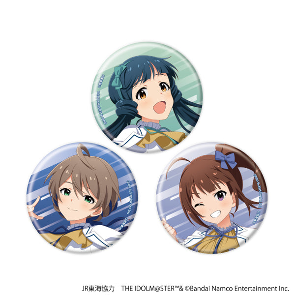 JR 东海 x 偶像大师系列 TR@VEL MEDLEY!!!!!! 与MILLION LIVE!"罐头徽章一套三枚 04