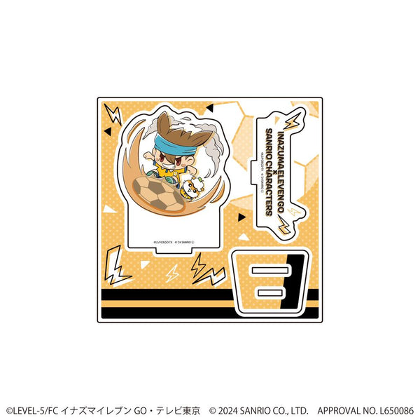 『イナズマイレブンGO×サンリオキャラクターズ』アクリルスタンドプレート26/西園信助×コロコロクリリン(ミニキャライラスト)
