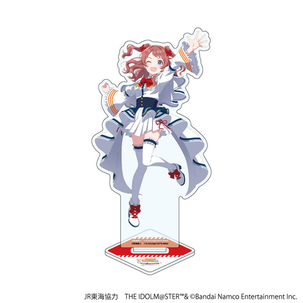 JR 东海 x 偶像大师系列 TR@VEL MEDLEY!!!!!! 与 Gakumasu'丙烯酸支架 13/Hanami Saki