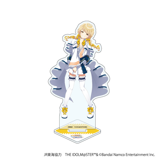 JR 东海 x 偶像大师系列 TR@VEL MEDLEY!!!!!! 与 Gakumasu'丙烯酸支架 15/Kotone Fujita