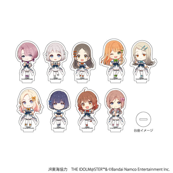 JR 东海 x iDOLM@STER 系列 TR@VEL MEDLEY!!!!!! 与Gakumasu'亚克力小支架05/(共9种)全套