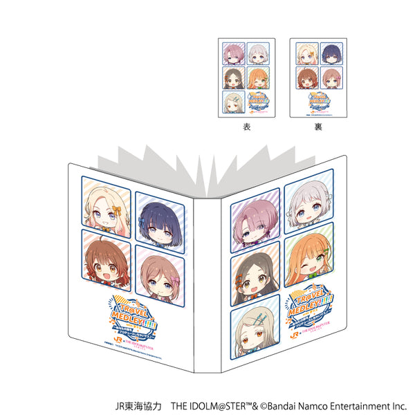 JR 东海 x 偶像大师系列 TR@VEL MEDLEY!!!!!! 明信片夹 05/frame 设计