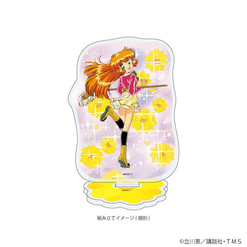『怪盗セイント・テール』アクリルジオラマ01/羽丘芽美(場面写イラスト)