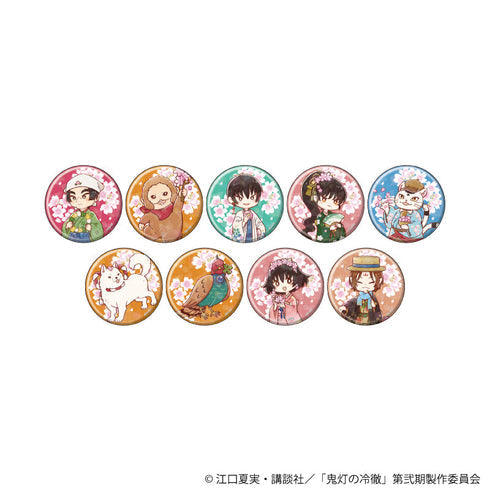 『鬼灯の冷徹』ホログラム缶バッジ(65mm)02/春ver. ブラインド(全9種)(グラフアートイラスト)【BOX】【202607再販】