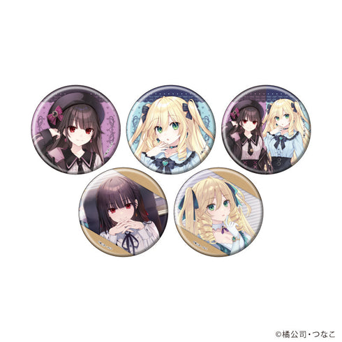 『魔術探偵・時崎狂三の事件簿』缶バッジ01/BOX(全5種)(公式&描き下ろしイラスト)