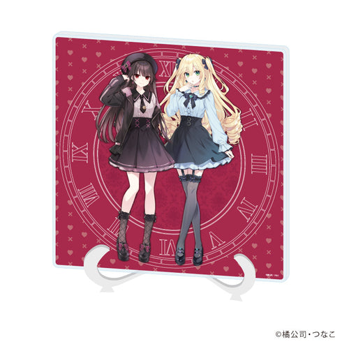『魔術探偵・時崎狂三の事件簿』アクリルアートボード01/時崎狂三&栖空辺茉莉花(描き下ろしイラスト)