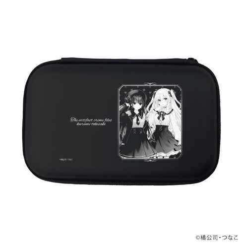 『魔術探偵・時崎狂三の事件簿』モバイルアクセサリーケース01/時崎狂三&栖空辺茉莉花(描き下ろしイラスト)