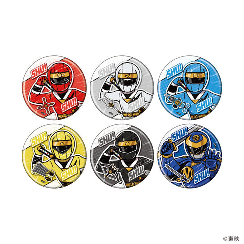 『忍者戦隊カクレンジャー』缶バッジ01/BOX(全6種)(グラフアートイラスト)