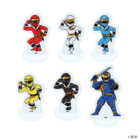『忍者戦隊カクレンジャー』アクリルぷちスタンド01/BOX(全6種)(グラフアートイラスト)