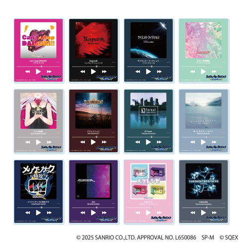 『SHOW BY ROCK!!』アクリルカード37/CDジャケットデザイン BOX(全12種)
