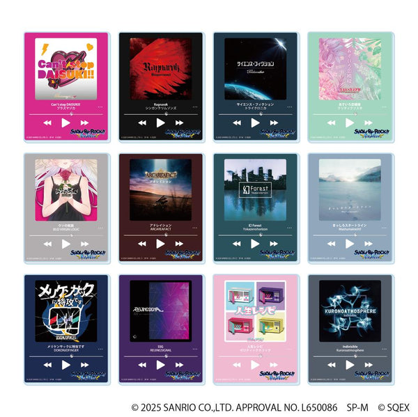 『SHOW BY ROCK!!』アクリルカード37/CDジャケットデザイン BOX(全12種)