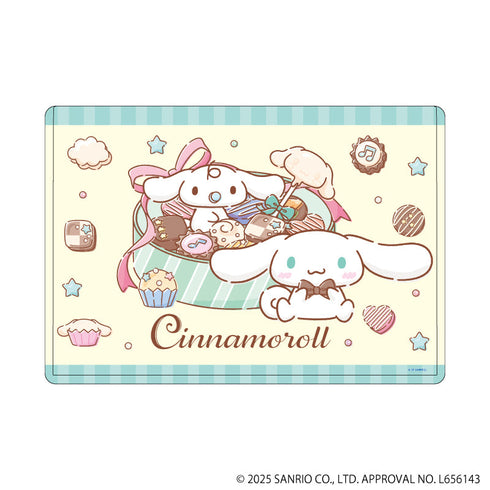 『シナモロール』キャラクリアケース07/チョコレートデザイン(公式イラスト)