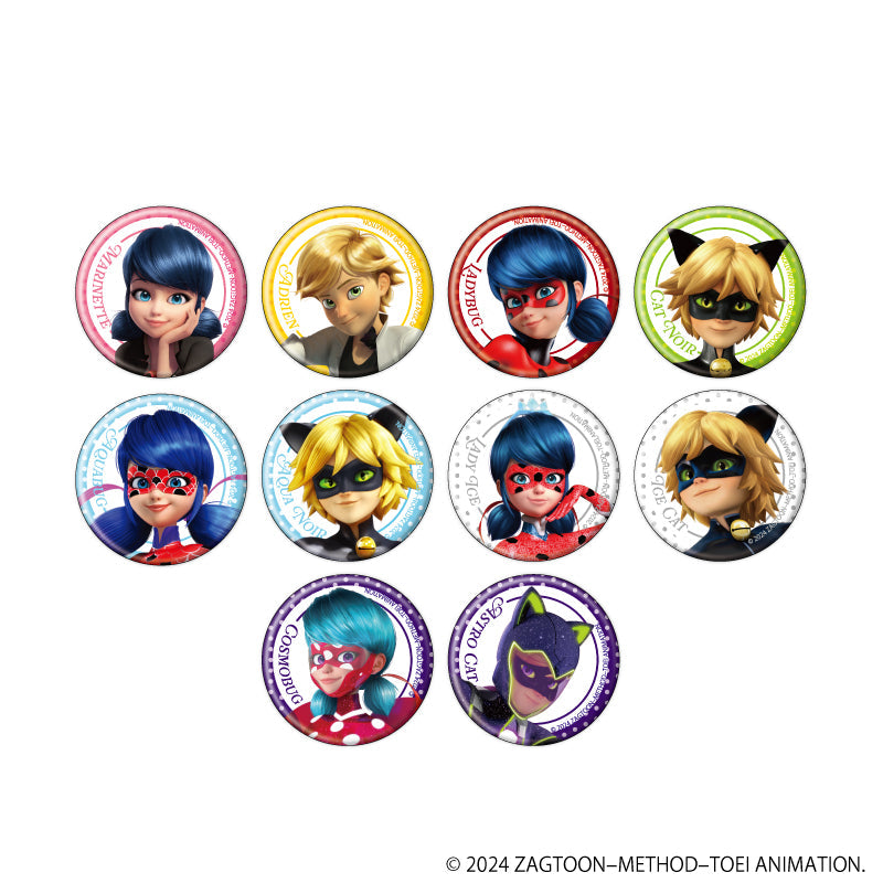 ミラキュラス レディバグ&シャノワール』缶バッジ07/BOX(全10種