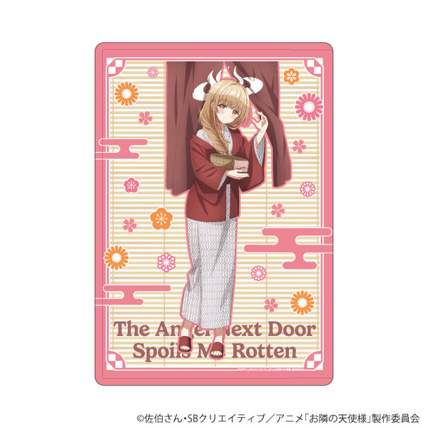 『お隣の天使様にいつの間にか駄目人間にされていた件』キャラクリアケース06/椎名真昼 温泉旅行ver.(描き下ろしイラスト)