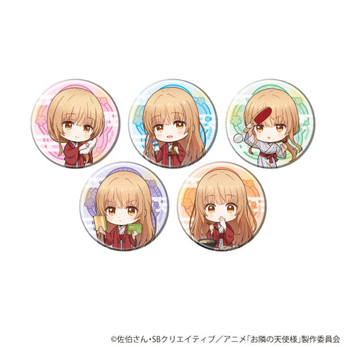 『お隣の天使様にいつの間にか駄目人間にされていた件』缶バッジ05/BOX(全5種)(ミニキャライラスト)
