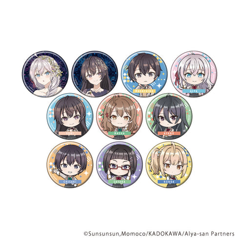 『時々ボソッとロシア語でデレる隣のアーリャさん』缶バッジ02/クリスマス会ver. BOX(全10種)(描き下ろし&描き起こしイラスト)