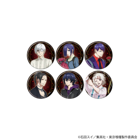 『東京喰種』缶バッジ03/お祝いver. BOX(全6種)(描き下ろしイラスト)