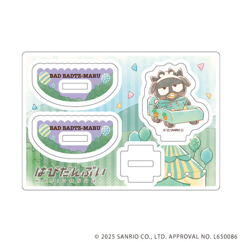 『はぴだんぶい』ゆらゆらアクリルスタンド04/バッドばつ丸(グラフアートイラスト)