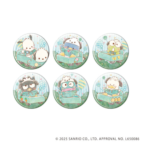 『はぴだんぶい』ホログラム缶バッジ(57mm)01/BOX(全6種)(グラフアートイラスト)