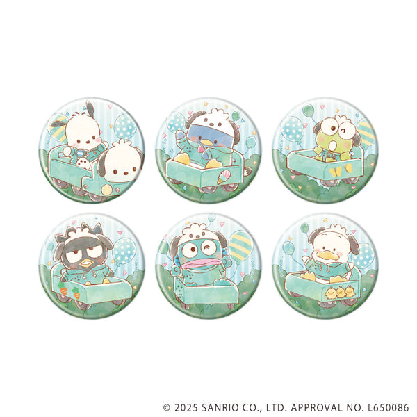 『はぴだんぶい』ホログラム缶バッジ(57mm)01/BOX(全6種)(グラフアートイラスト)