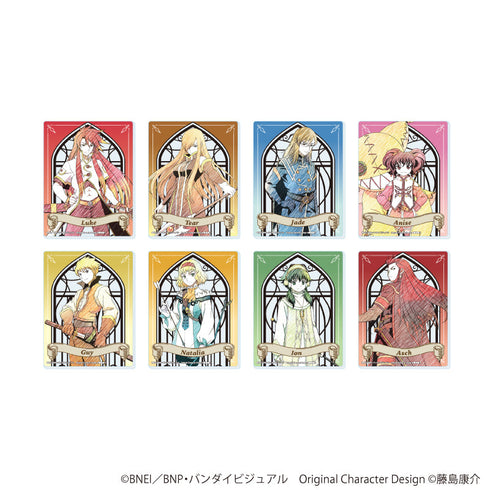『テイルズ オブ ジ アビス』アクリルカード01/BOX(全8種)(グラフアートスケッチイラスト)