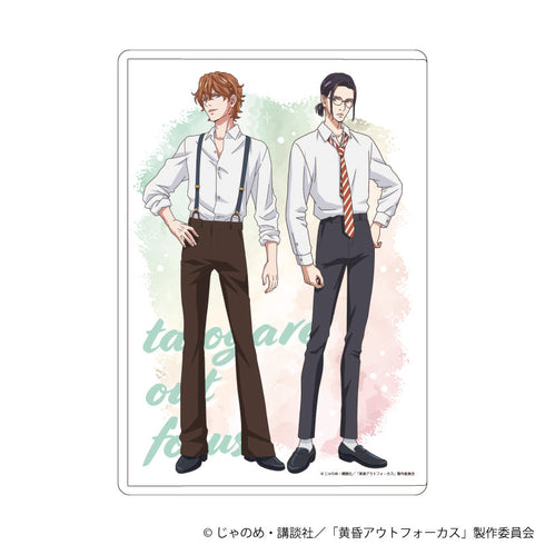 『黄昏アウトフォーカス』キャラクリアケース」02/菊地原仁&市川義一(公式イラスト)