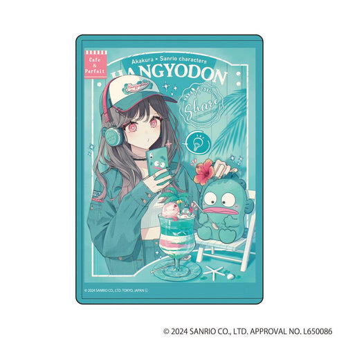 『赤倉×はぴだんぶい』キャラクリアケース26/ハンギョドン(コラボイラスト)