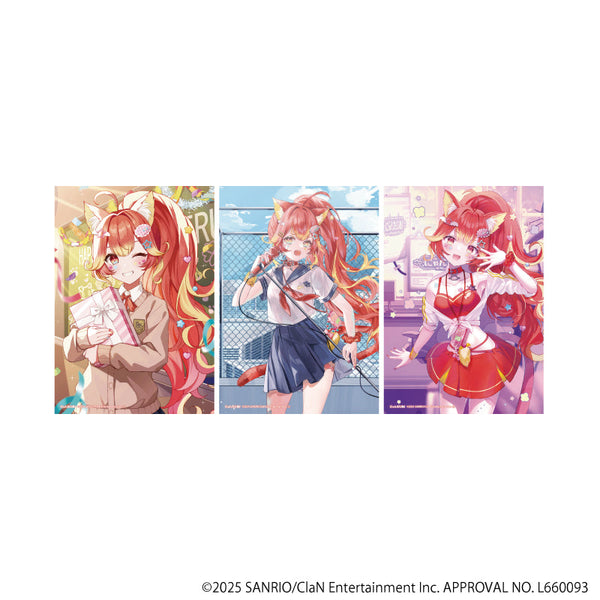 『にゃんたじあ!』L版ブロマイド3枚セット05/若魔陽エル 2024誕生日ver.(公式イラスト)