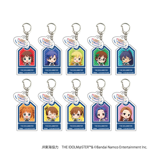 『JR東海×アイドルマスターシリーズ TR@VEL MEDLEY!!!!!! with THE IDOLM@STER』アクリルキーホルダー06/(全10種) コンプリートセット