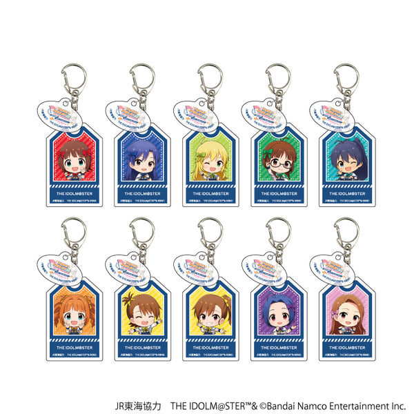 『JR東海×アイドルマスターシリーズ TR@VEL MEDLEY!!!!!! with THE IDOLM@STER』アクリルキーホルダー06/(全10種) コンプリートセット