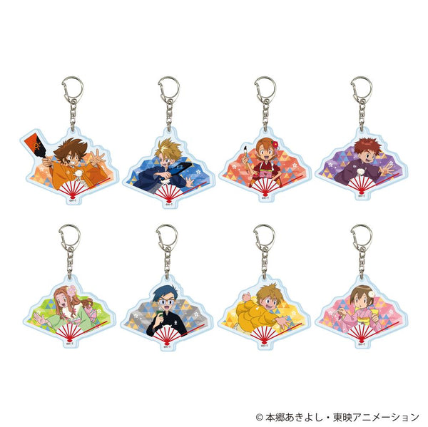 『デジモンアドベンチャー』アクリルキーホルダー12/お正月ver. BOX(全8種)(描き下ろしイラスト)