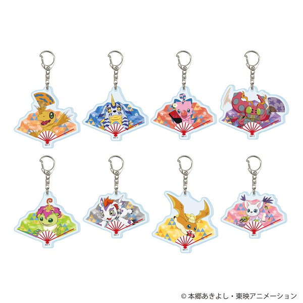 『デジモンアドベンチャー』アクリルキーホルダー13/お正月ver. BOX(全8種)(描き下ろしイラスト)