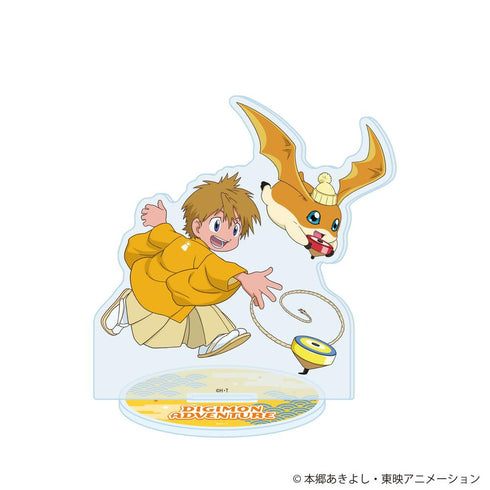 『デジモンアドベンチャー』アクリルスタンド15/高石タケル&パタモン お正月ver.(描き下ろしイラスト)
