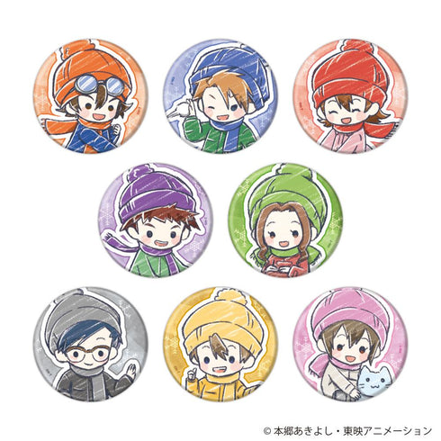 『デジモンアドベンチャー』缶バッジ06/雪遊びver. BOX(全8種)(グラフアートイラスト)