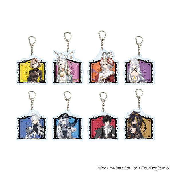 『白夜極光』アクリルキーホルダー01/BOX(全8種)(公式イラスト)