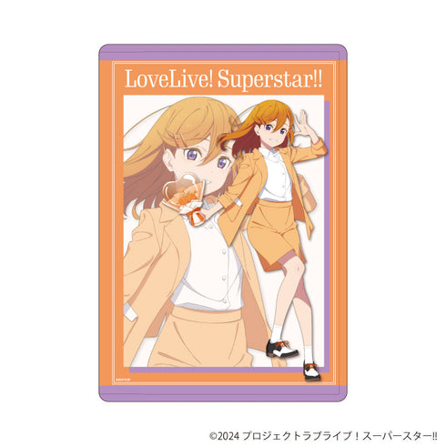 《Love Live! Superstar!!》角色透明保護殼 02/澀谷佳音(全新繪製插圖)