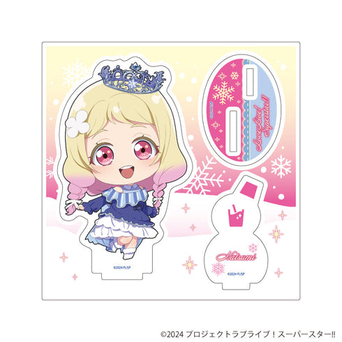 『ラブライブ!スーパースター!!』アクリルスタンドプレート31/鬼塚夏美(ミニキャライラスト)