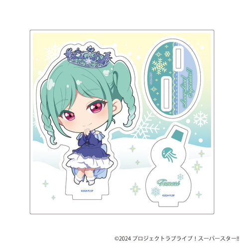 『ラブライブ!スーパースター!!』アクリルスタンドプレート33/鬼塚冬毬(ミニキャライラスト)
