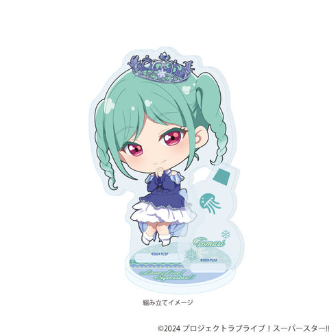 『ラブライブ!スーパースター!!』アクリルスタンドプレート33/鬼塚冬毬(ミニキャライラスト)