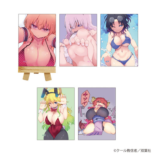 『小林さんちのメイドラゴン』キャンバスボードミニ01/コンプリートセット(全5種)(公式イラスト)