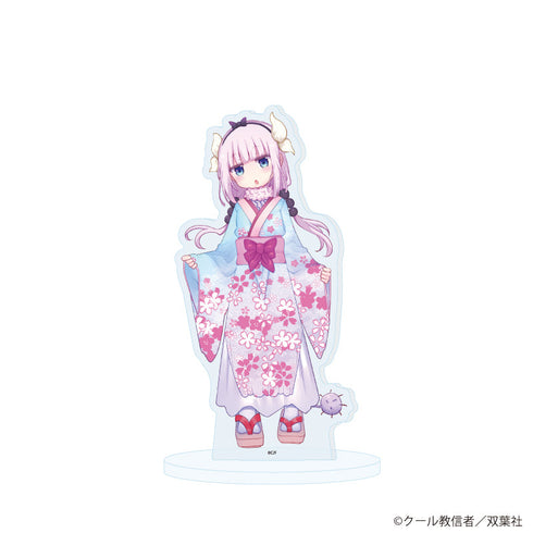 『小林さんちのメイドラゴン』アクリルスタンド14/カンナ 着物ver.(描き下ろしイラスト)