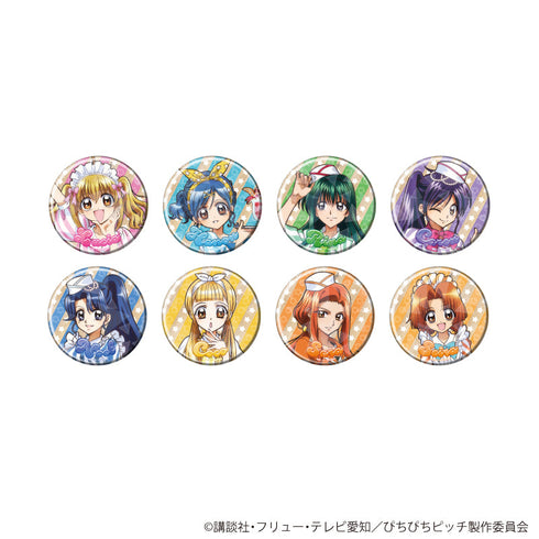 『マーメイドメロディーぴちぴちピッチ』ホログラム缶バッジ(65mm)04/ダイナーver. BOX(全8種)(描き下ろしイラスト)